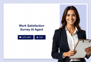 Work Satisfaction Survey AI Agent Template Thumbnail