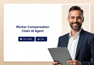Worker Compensation Claim AI Agent Template Thumbnail