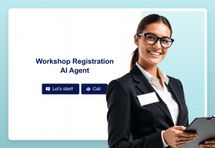 Workshop Registration AI Agent Template Thumbnail