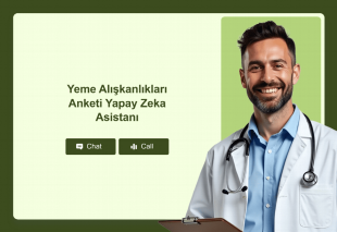 Yeme Alışkanlıkları Anketi Yapay Zeka Asistanı Thumbnail