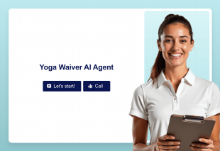 Yoga Waiver AI Agent Template Thumbnail