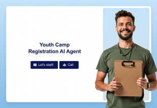 Youth Camp Registration AI Agent Template Thumbnail