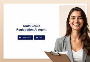 Youth Group Registration AI Agent Template Thumbnail