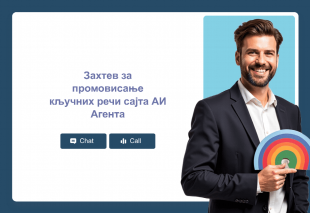 Захтев за промовисање кључних речи сајта АИ Агента Thumbnail