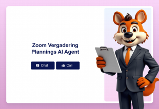 Zoom Vergadering Plannings AI Agent Thumbnail