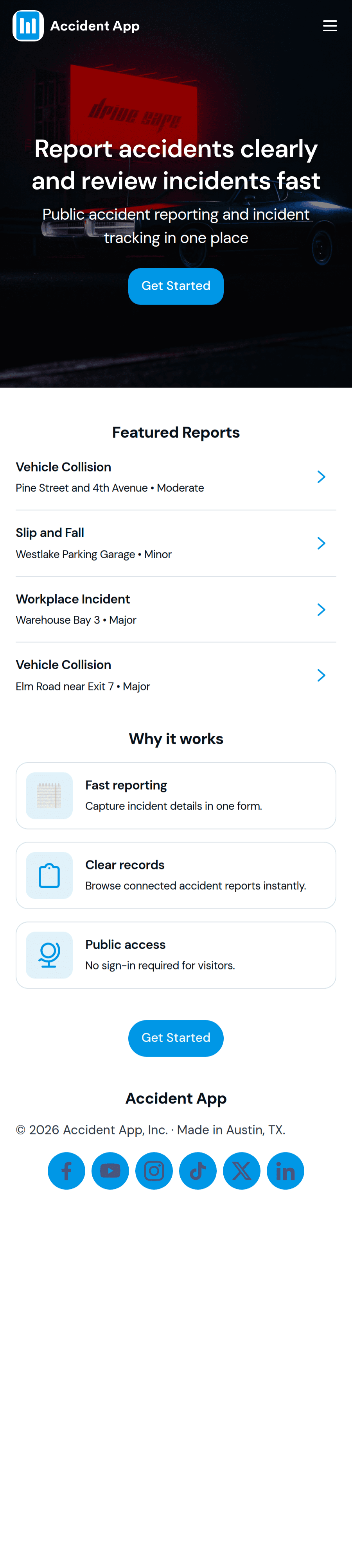 Accident App Template | Jotform