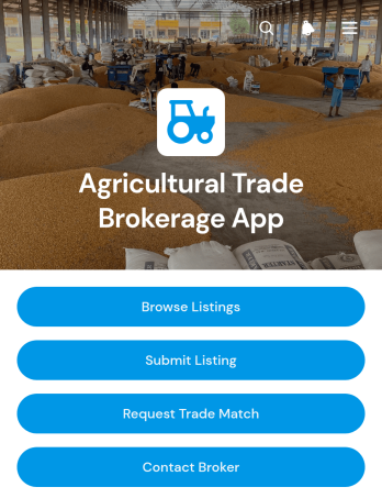 Agricultural Trade Brokerage App Template
