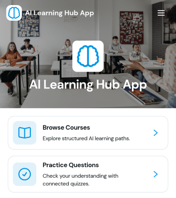 AI Learning Hub App Template