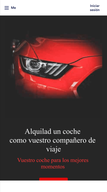 Alquiler de Coches App Template