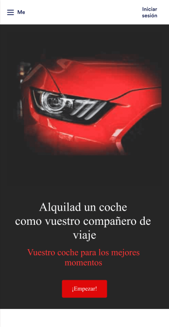 Alquiler de Coches App