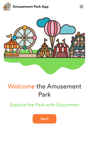 Amusement Park App Template