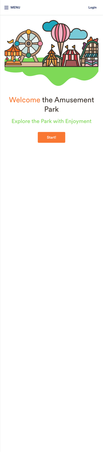 Amusement Park App Template