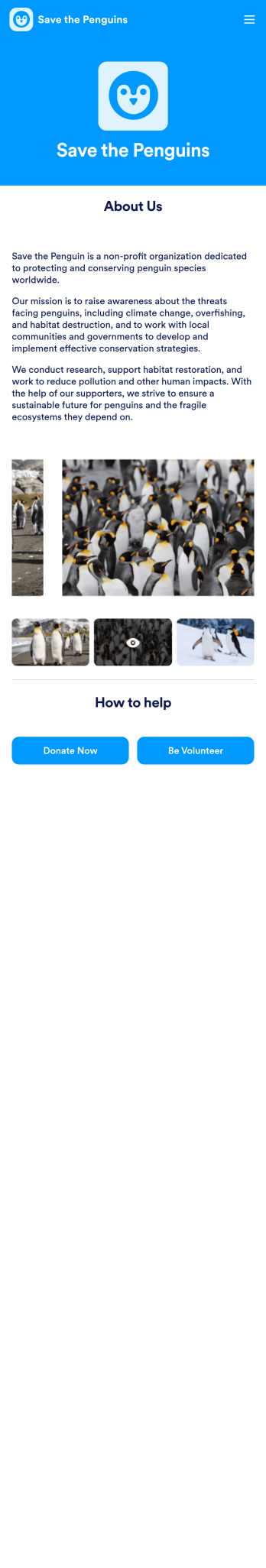 Animal Care Donation App Template