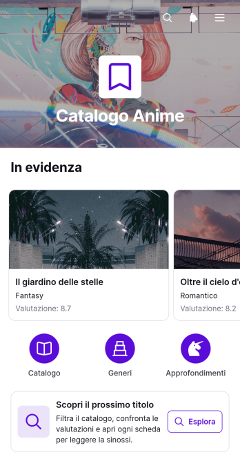 Anime Catalog App
