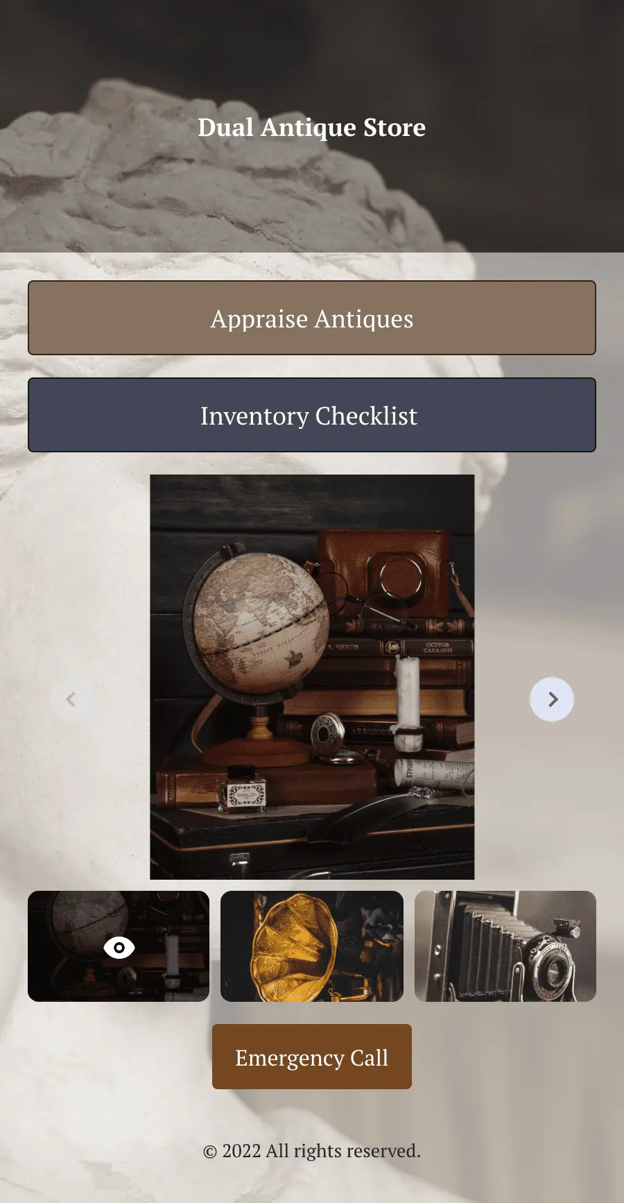 Antique Appraisal App Template Jotform
