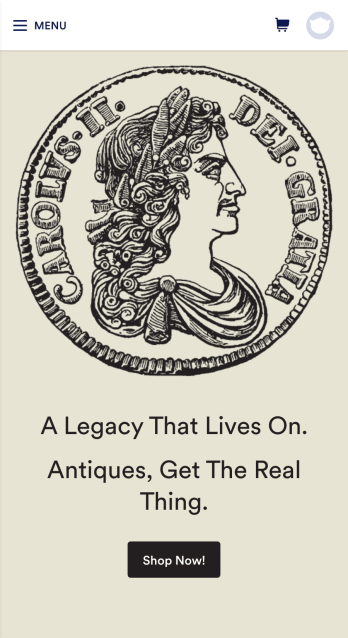 Antique Selling App Template