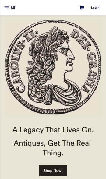 Antique Selling App Template