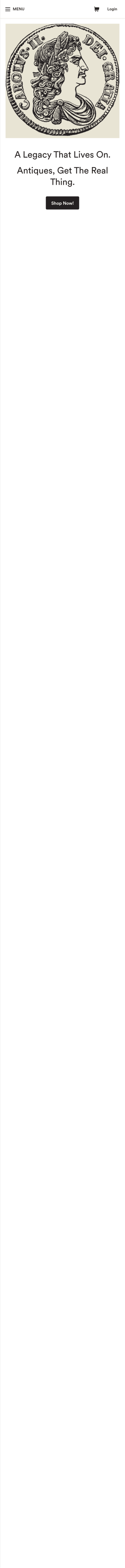 Antique Selling App Template