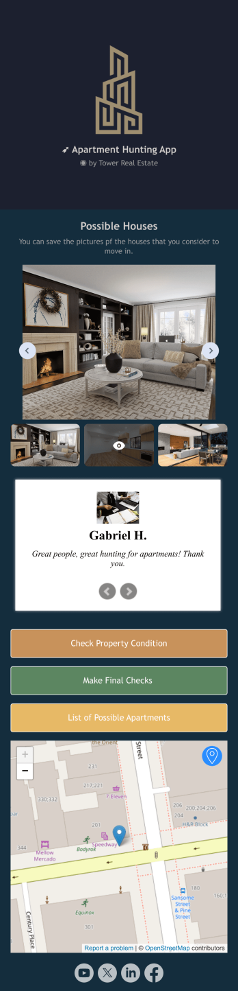 Apartment Hunting App Template