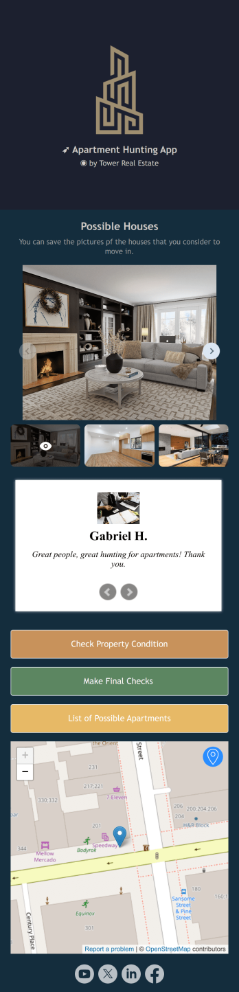 Apartment Hunting App Template
