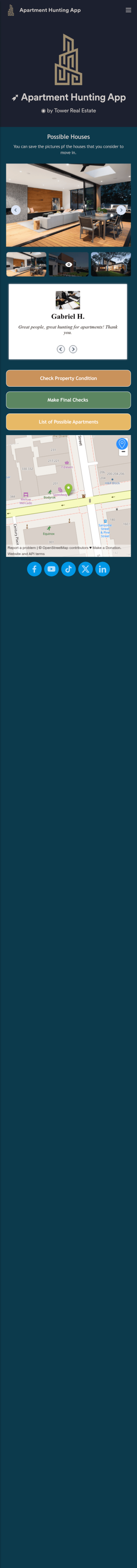 Apartment Hunting App Template