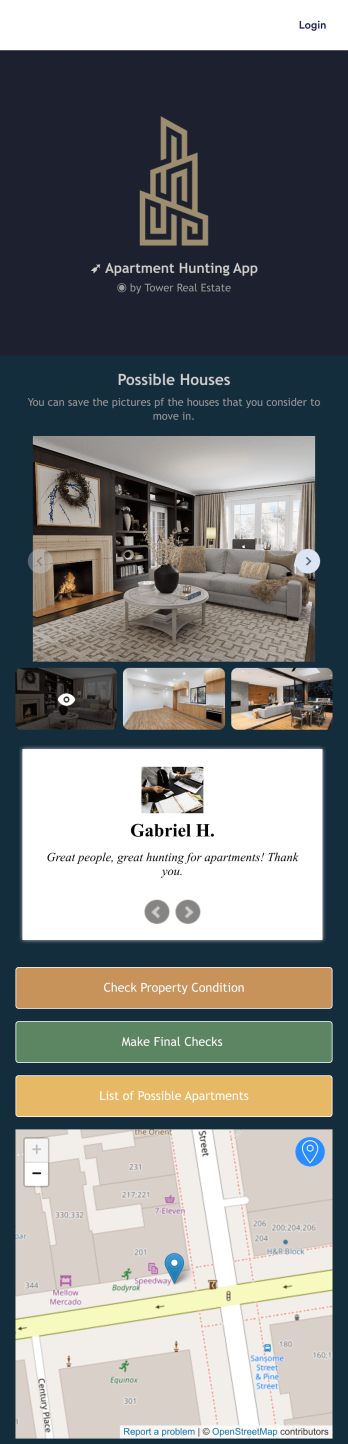 Apartment Hunting App Template