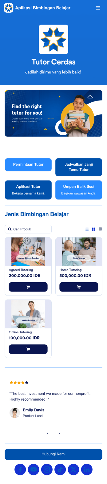 Aplikasi Bimbingan Belajar