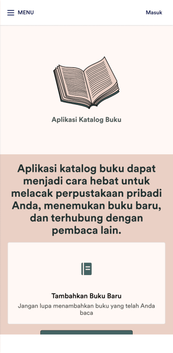 Aplikasi Katalog Buku