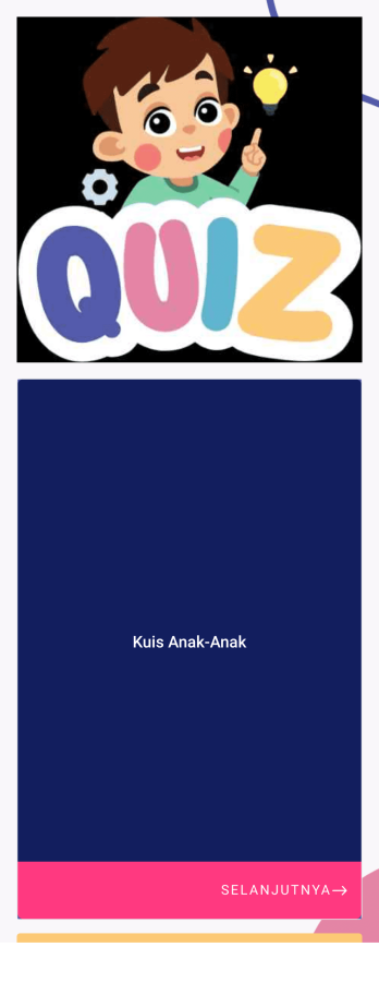 Aplikasi Kuis Anak