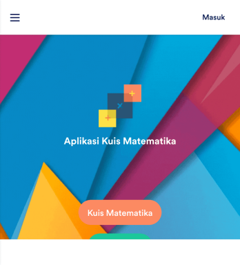 Aplikasi Kuis Matematika Template