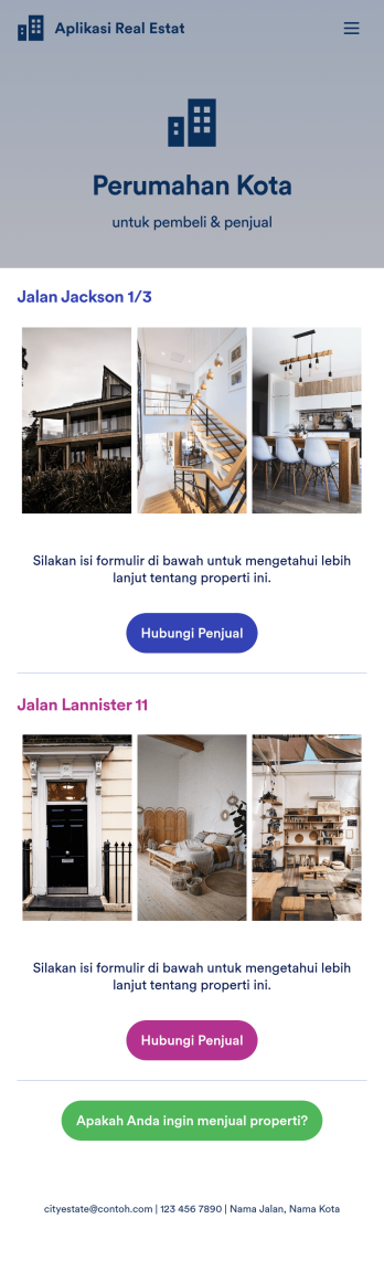 Aplikasi Real Estat