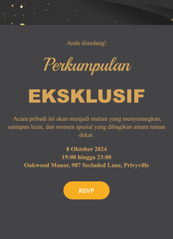 Aplikasi RSVP Acara Pribadi