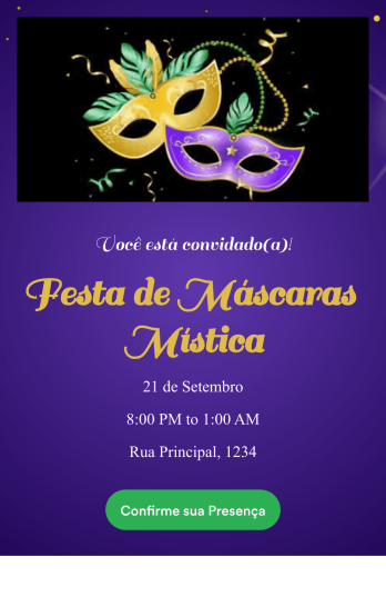 App de Confirmação de Presença para Festa