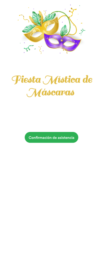 App de confirmación de asistencia a fiesta