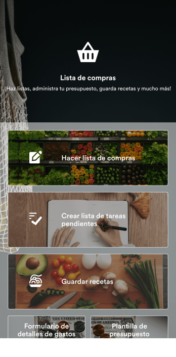 App de lista de compras