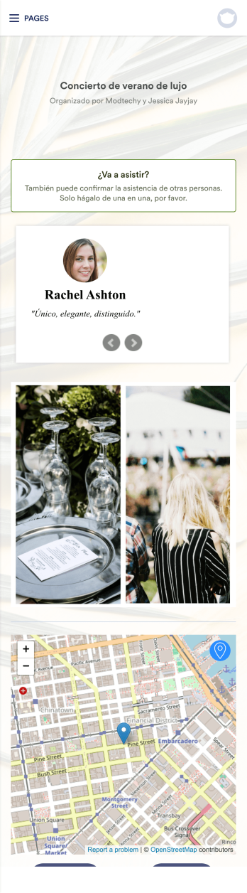 App de RSVP Template