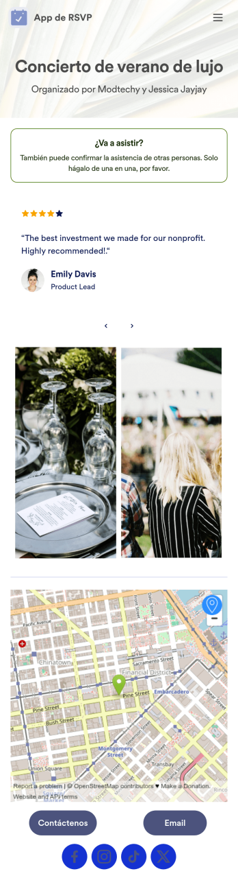 App de RSVP