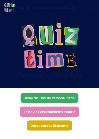 App de Testes de Personalidade