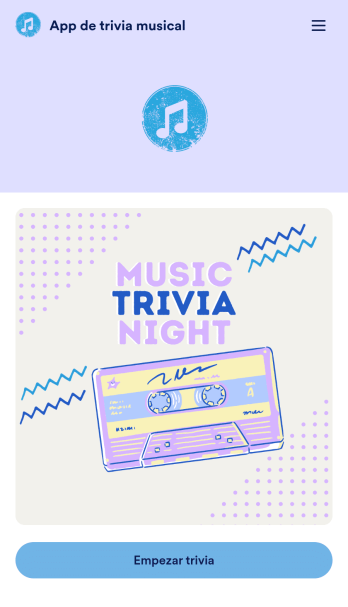 App de trivia musical