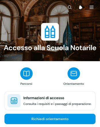 App di Accesso alla Scuola Notarile