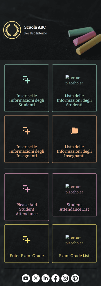 App di Gestione Scolastica
