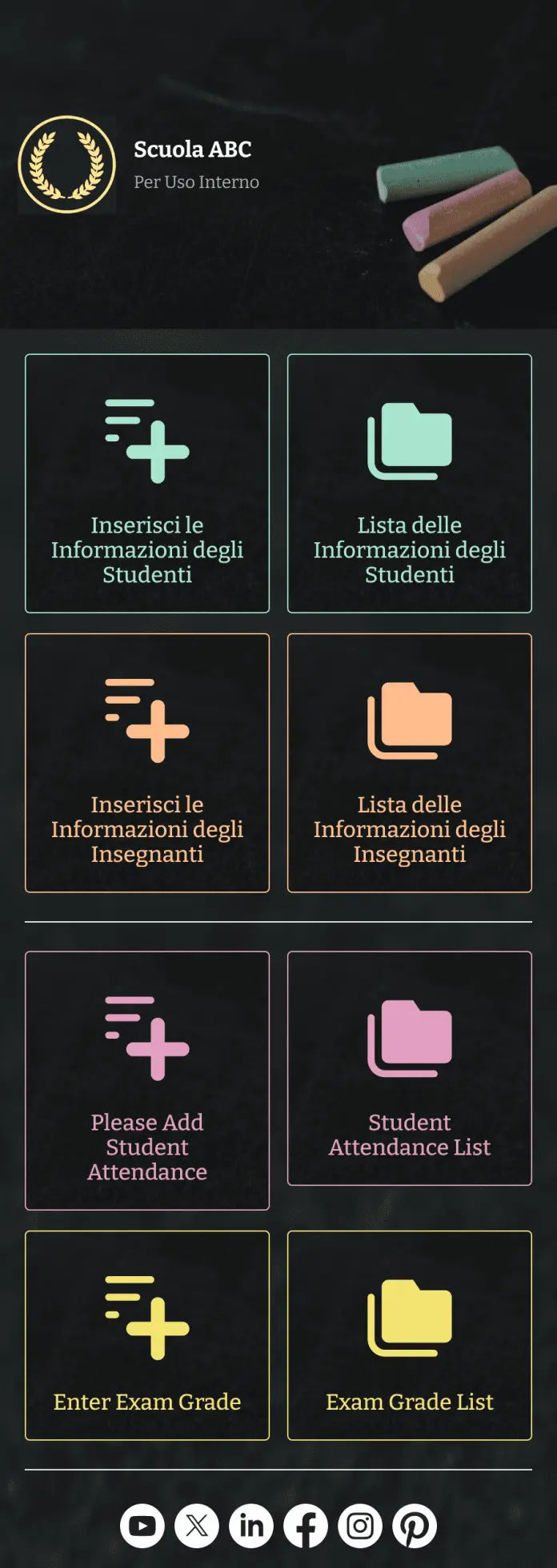 App di Gestione Scolastica