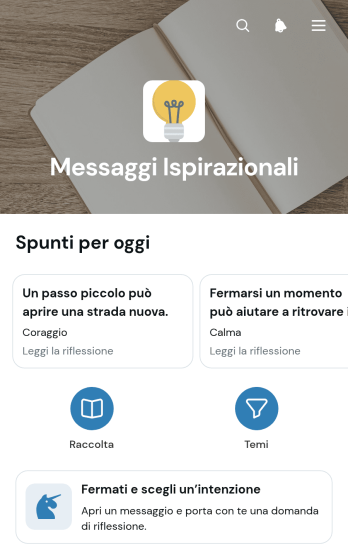 App di Messaggi Ispirazionali