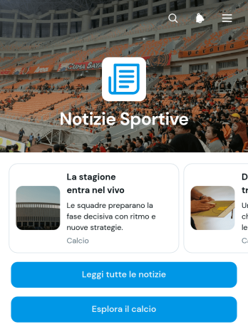 App di Notizie Sportive