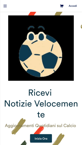 App di Notizie sul Calcio Template