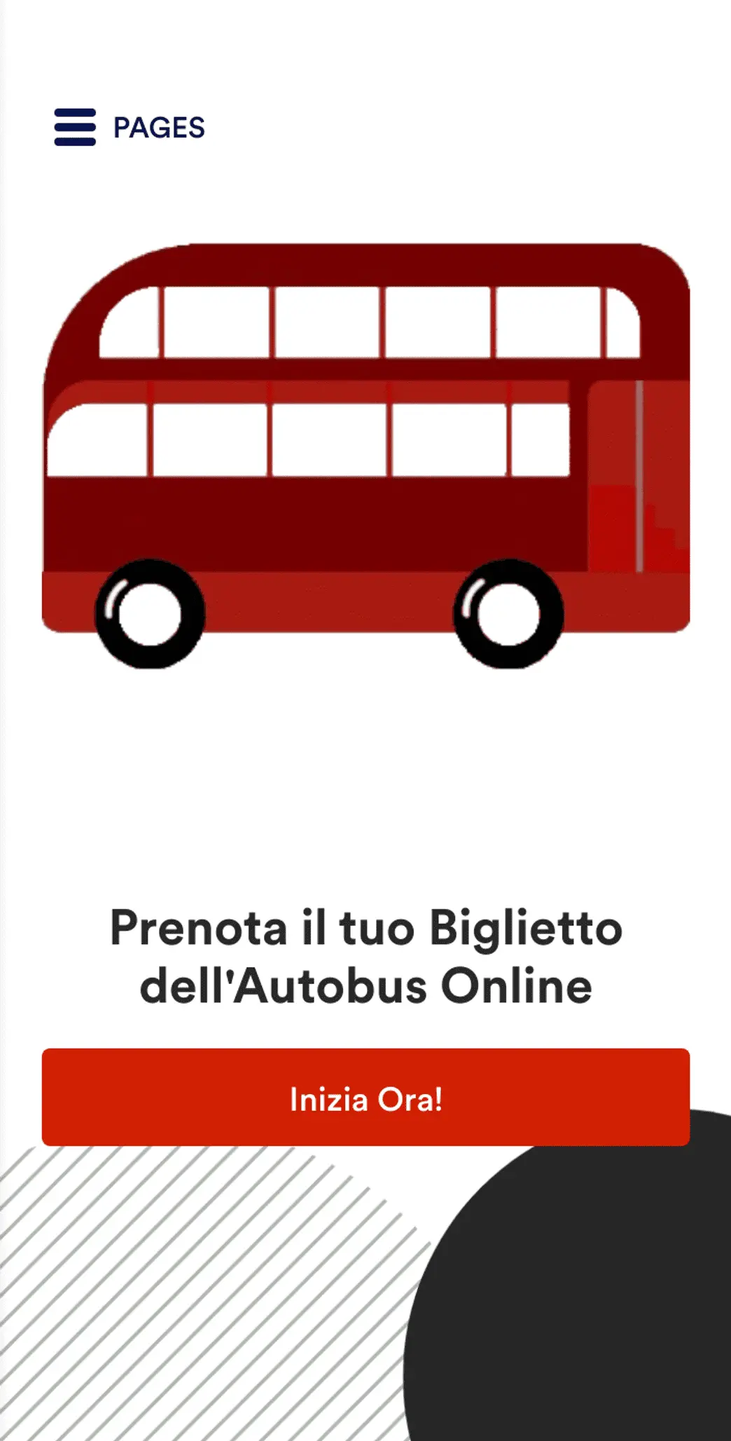 App di Prenotazione Biglietti Autobus Online