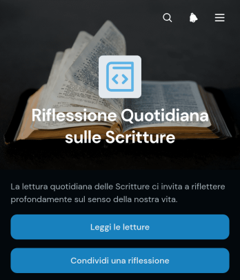 App di Riflessione Quotidiana sulle Scritture
