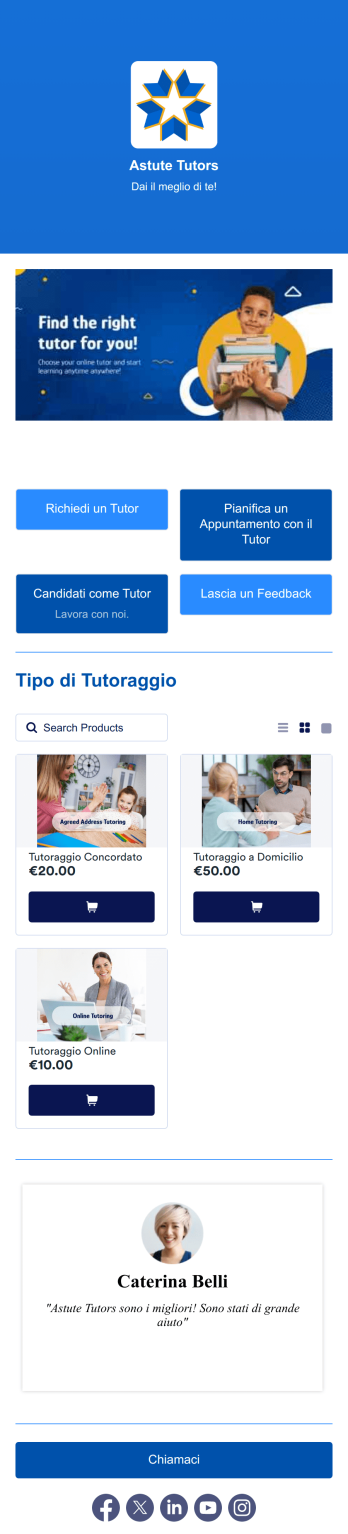App di Tutoraggio