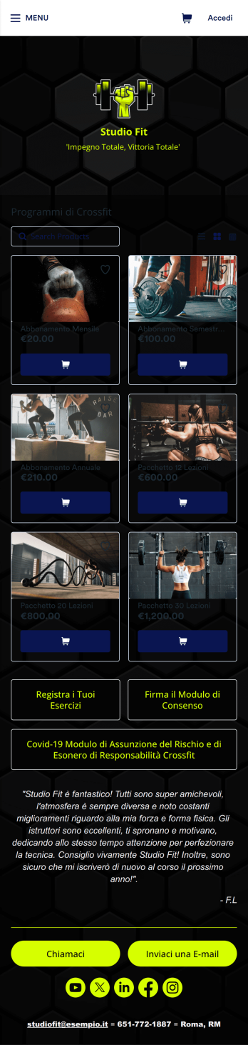 App Fitness Crossfit