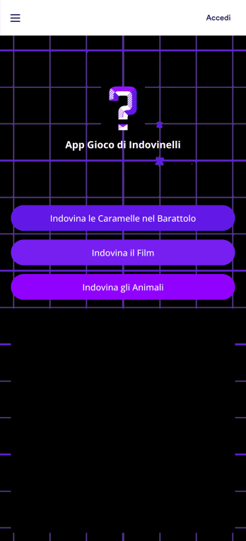 App Gioco di Indovinelli